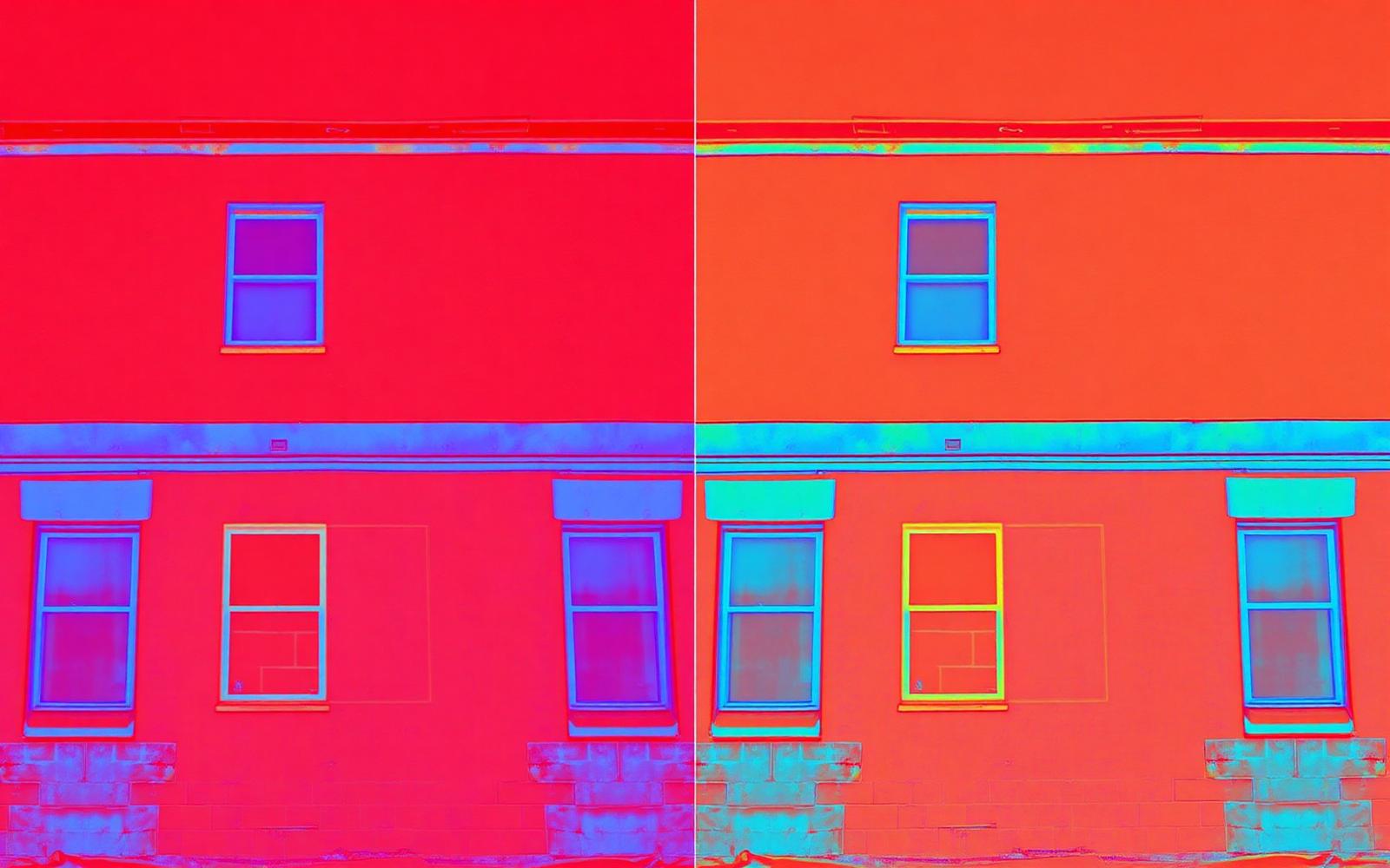 Thermal imaging test